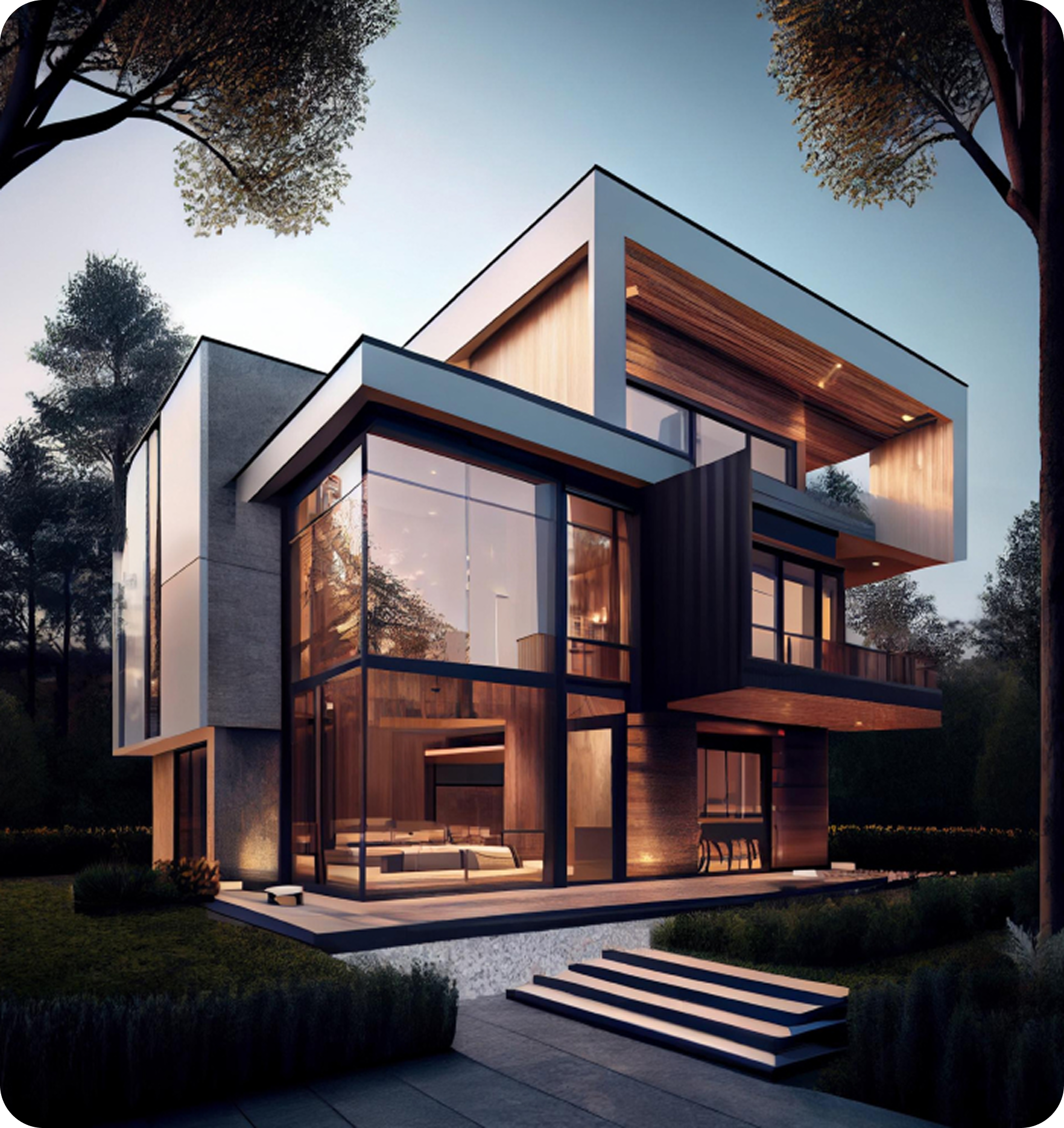Modern luxury house